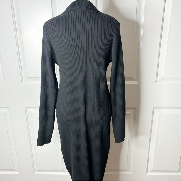 NWT Z Supply Runaway Zip Henley Black Dress (size small) - Picture 7 of 8